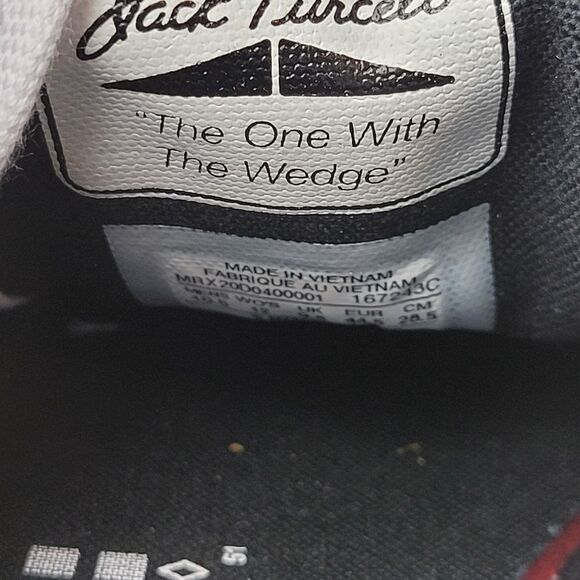 Converse x Jack Purcell Men's Low Top Sneaker Size 10.5 White Canvas Shoes - Picture 10 of 12